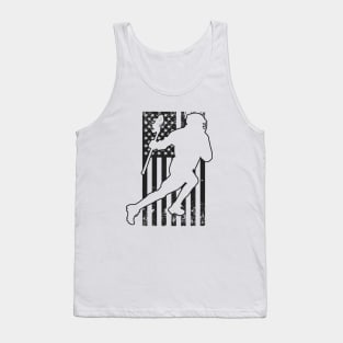 Lacrosse Usa American Flag Tank Top